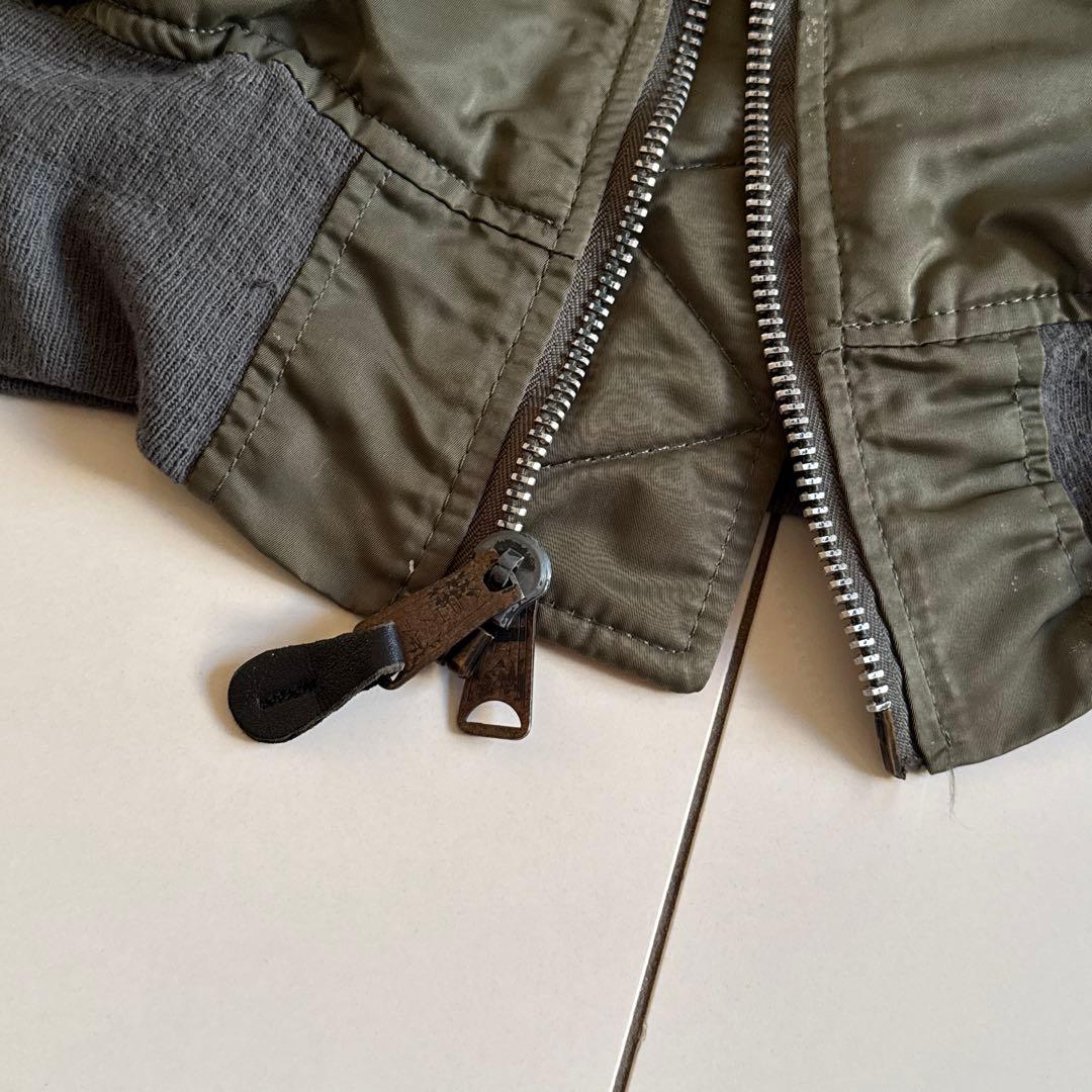 雰囲気◎ 90's ALPHA INDUSTRIES MA-1 ミディアム