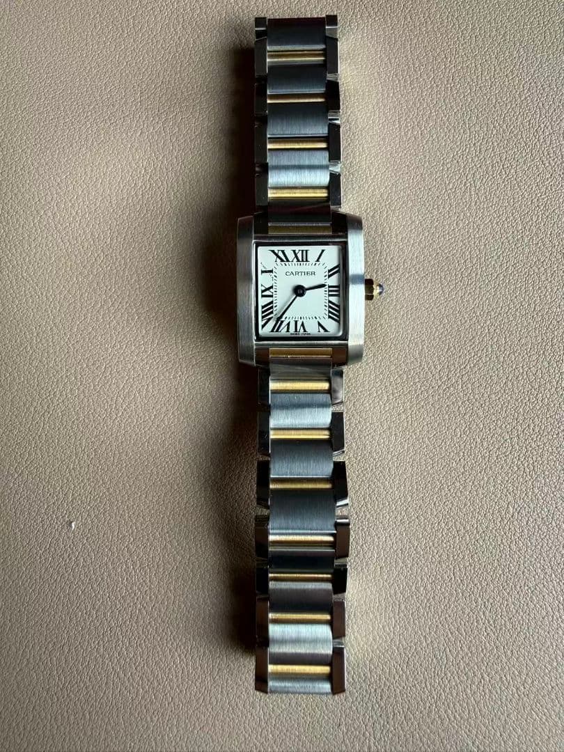 カルティエ タンクフランセーズ SM コンビ W51007Q4 SSxYG