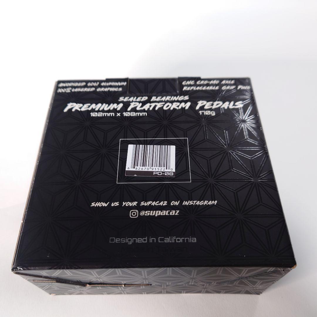 新品未開封 スパカズ ePEDALS オイルスリック フラットペダル