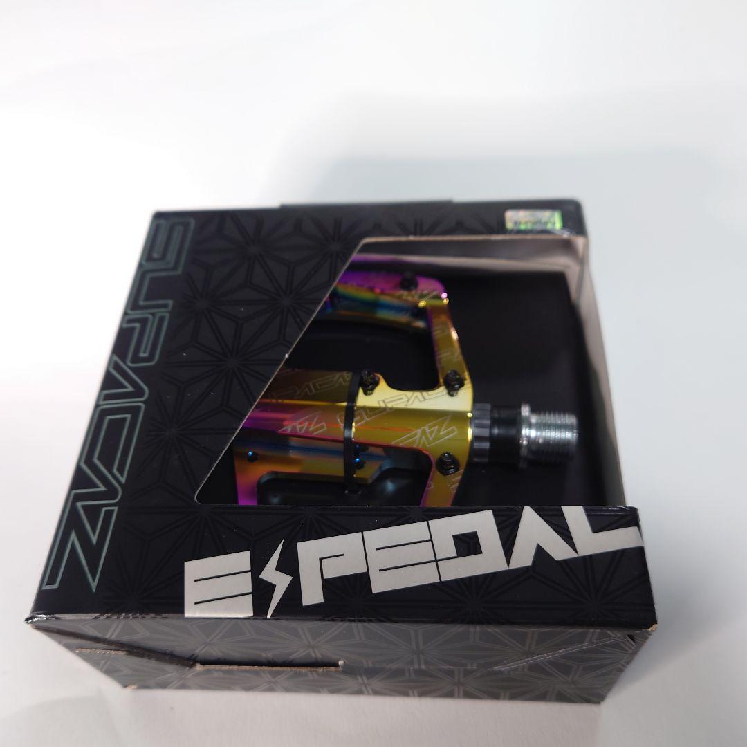 新品未開封 スパカズ ePEDALS オイルスリック フラットペダル
