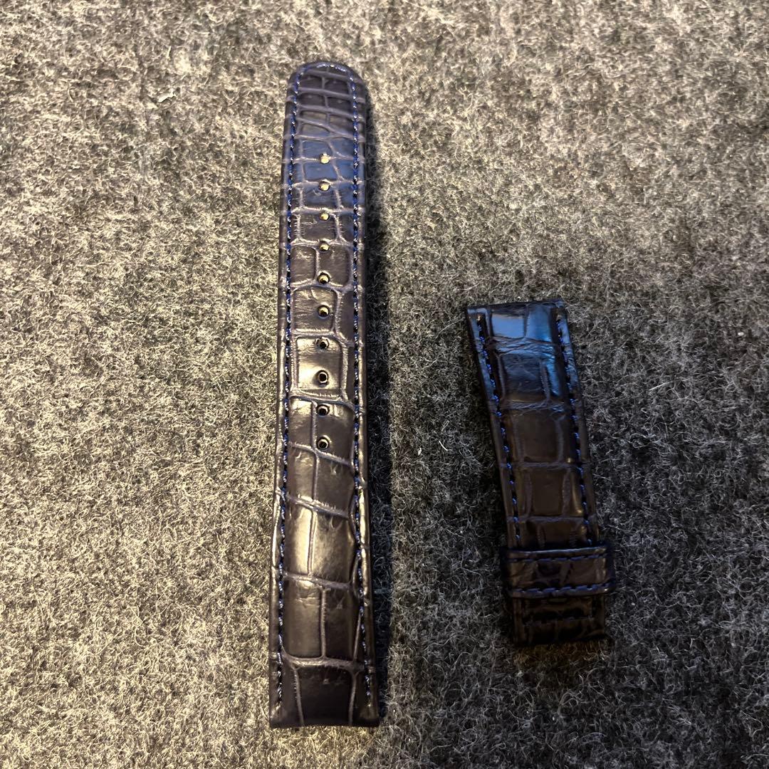 Grand Seiko クロコダイルレザーベルト 19mm(ほぼ未使用)