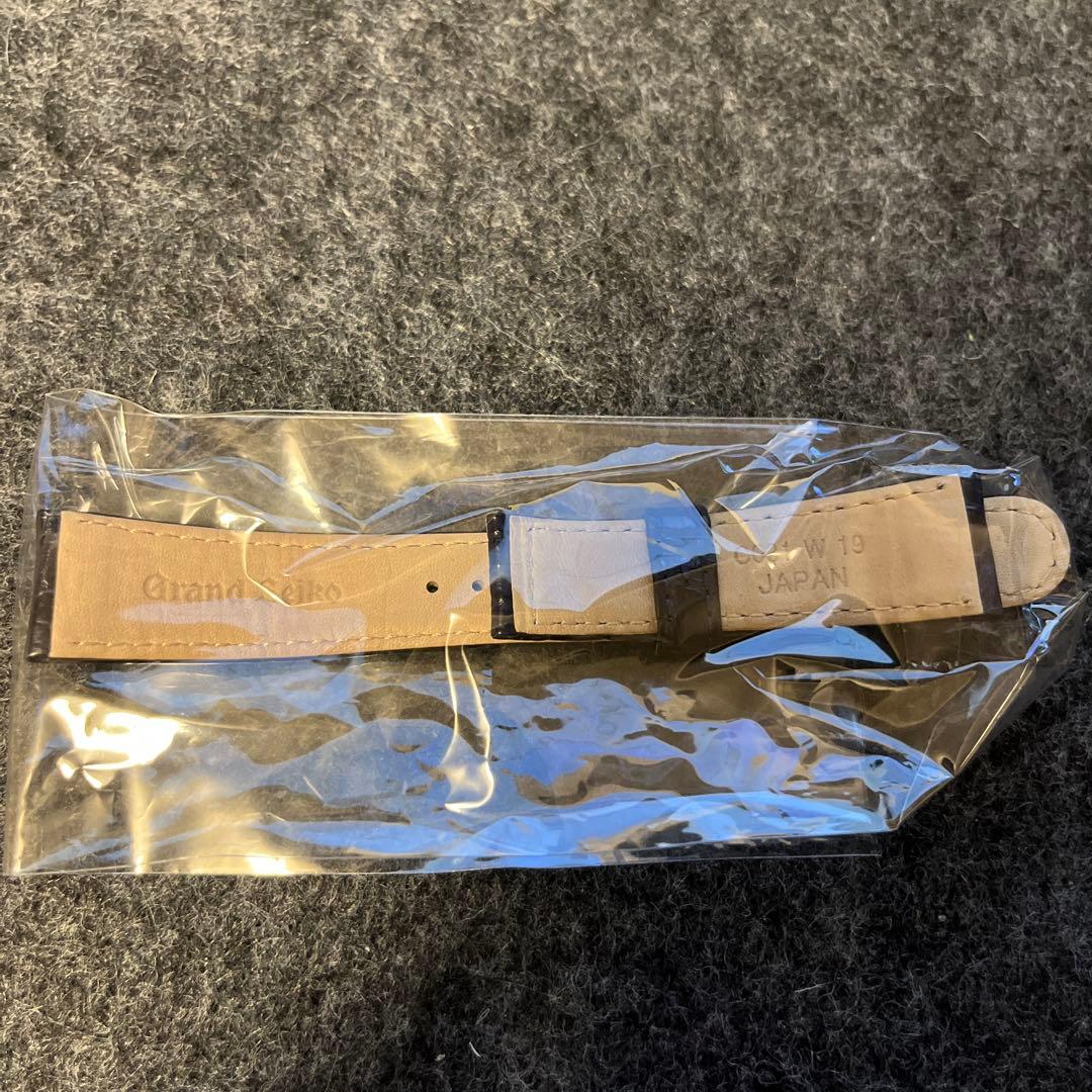 Grand Seiko クロコダイルレザーベルト 19mm(ほぼ未使用)