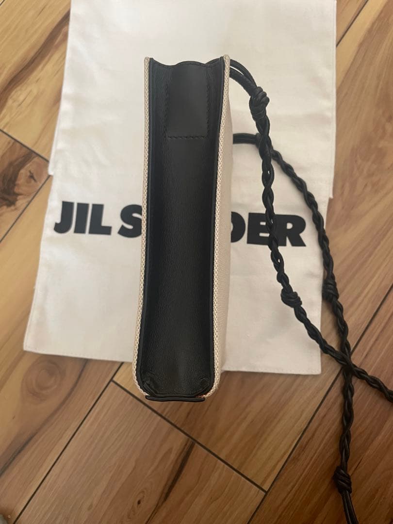 JIL SANDER ベージュ ショルダーバッグ