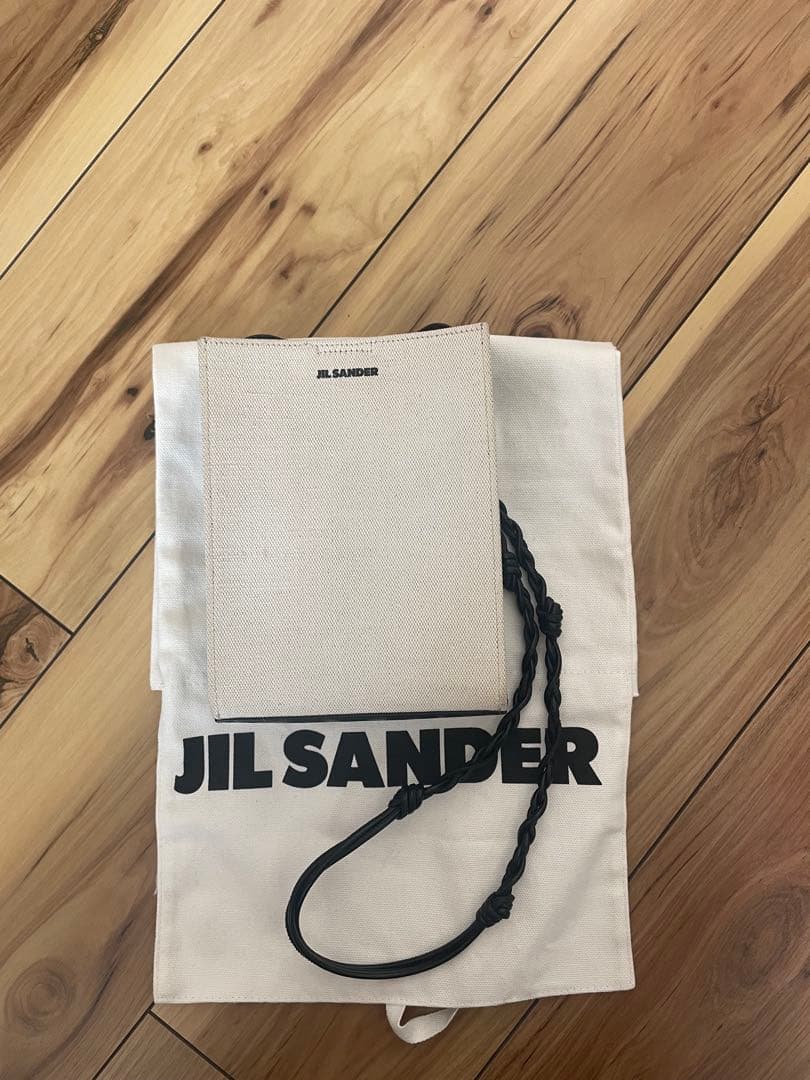 JIL SANDER ベージュ ショルダーバッグ