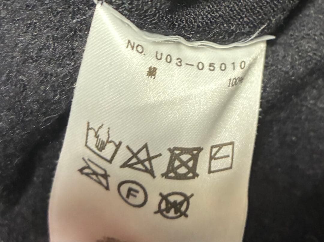 COMOLI シルクフリース 長袖クルー　サイズ3