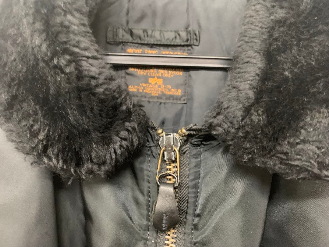 ALPHA INDUSTRIES B-15フライトジャケット USAヴィンテージ