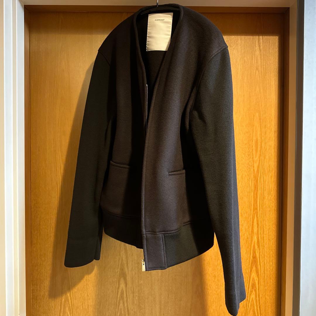 A*n様 OVERCOAT Collarless zip up blouson