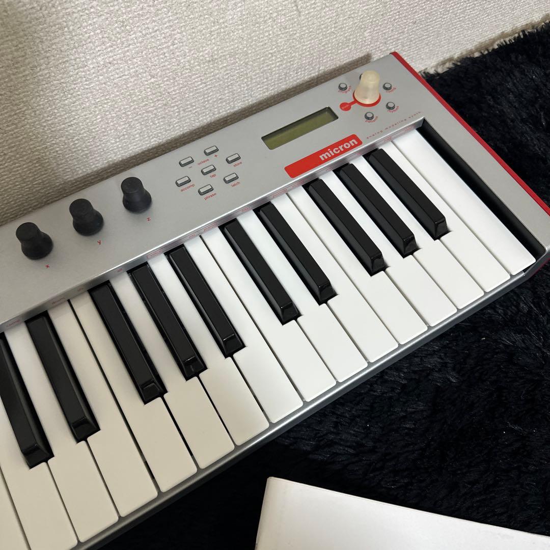 希少 廃盤品 ALESIS MICRON アナログモデリングシンセサイザー