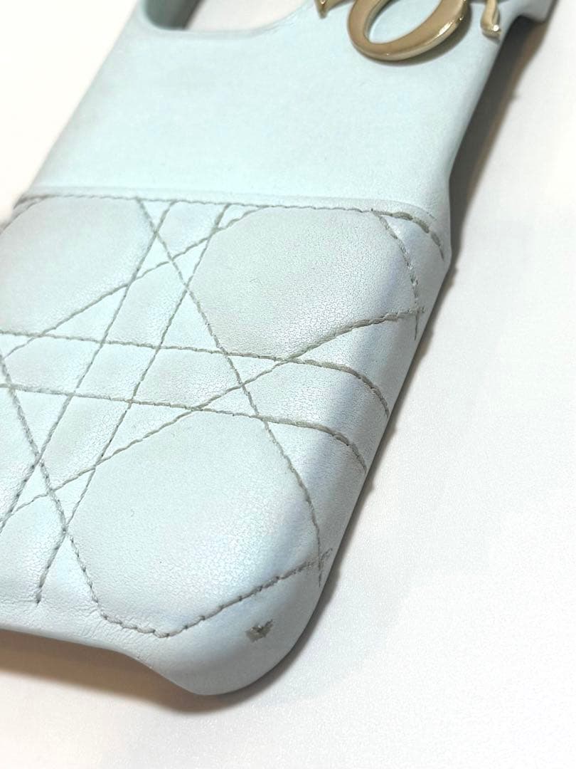 【最終値下げ】Christian Dior iPhoneケース ライトブルー
