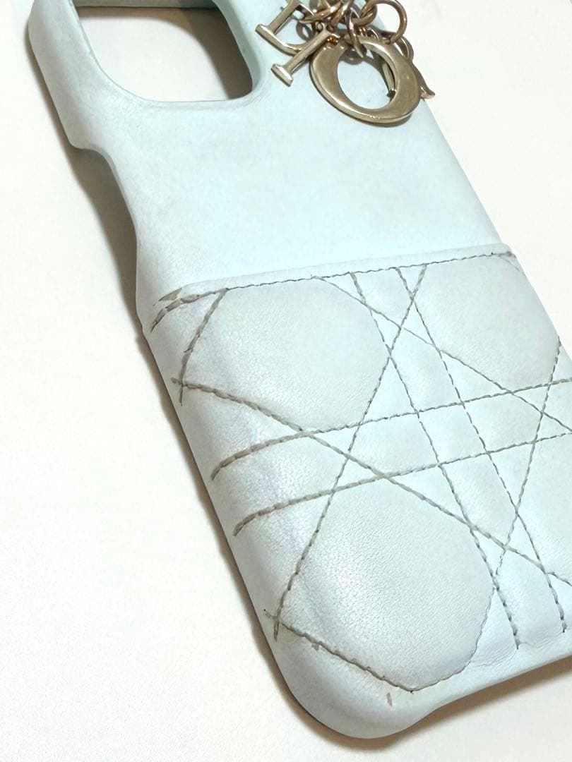 【最終値下げ】Christian Dior iPhoneケース ライトブルー