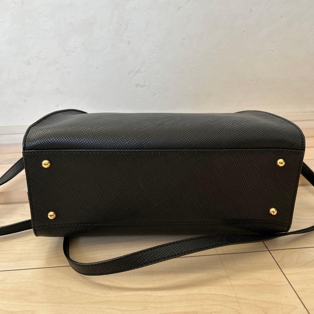 ローレンラルフローレン☆2ウェイレザーショルダーバッグ