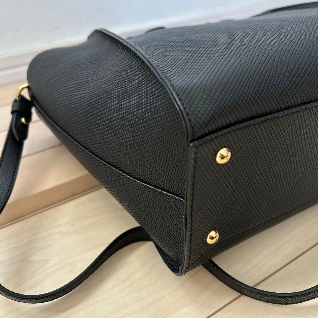 ローレンラルフローレン☆2ウェイレザーショルダーバッグ