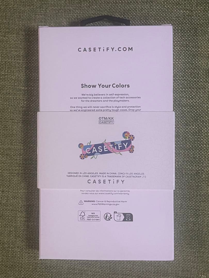 CASETIFY 村上隆 デザイン 完売品 iPhone 15Pro 用ケース