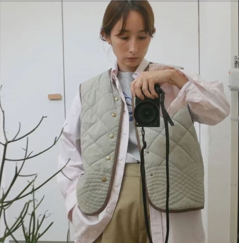 北欧暮らしの道具店　キルティングベスト