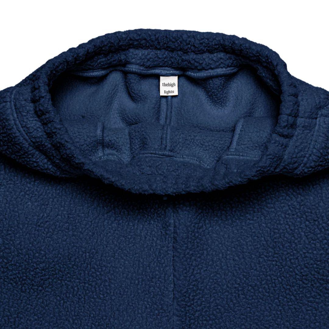 トップス thehighlights boa'fleece'set-upnavy