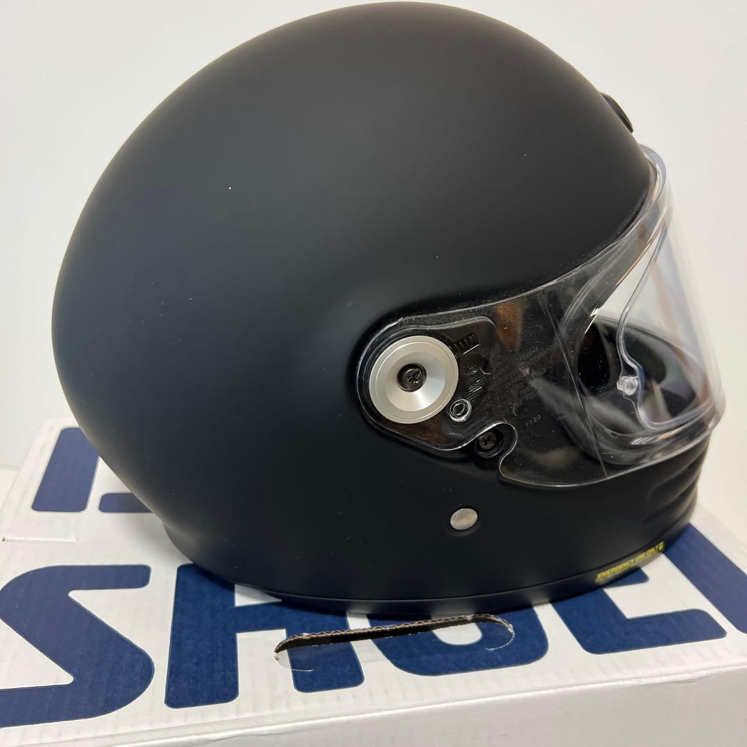 SHOEI Glamster Sサイズ 55cm マットブラック 2020袋付き