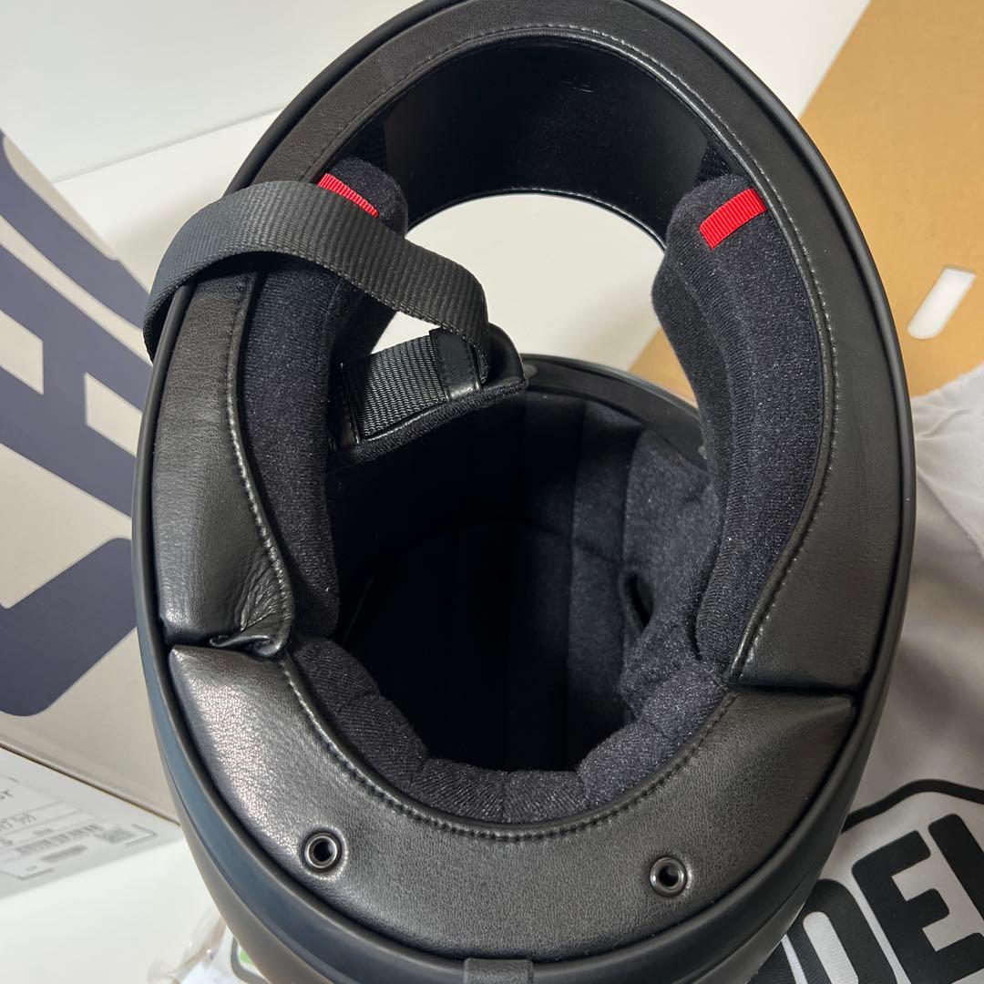 SHOEI Glamster Sサイズ 55cm マットブラック 2020袋付き