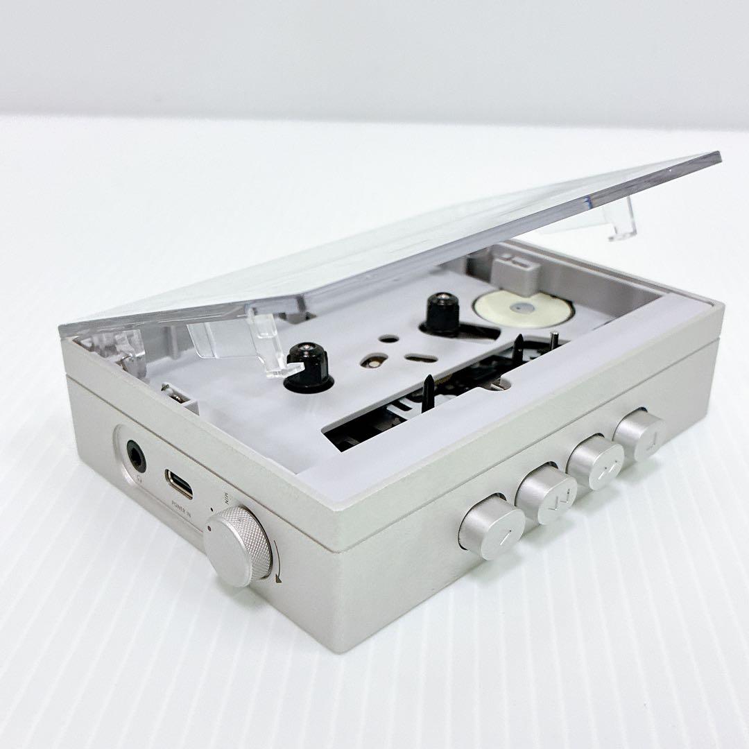 良品 FIIO PC13 透明タイプ ポータブルカセットプレーヤー