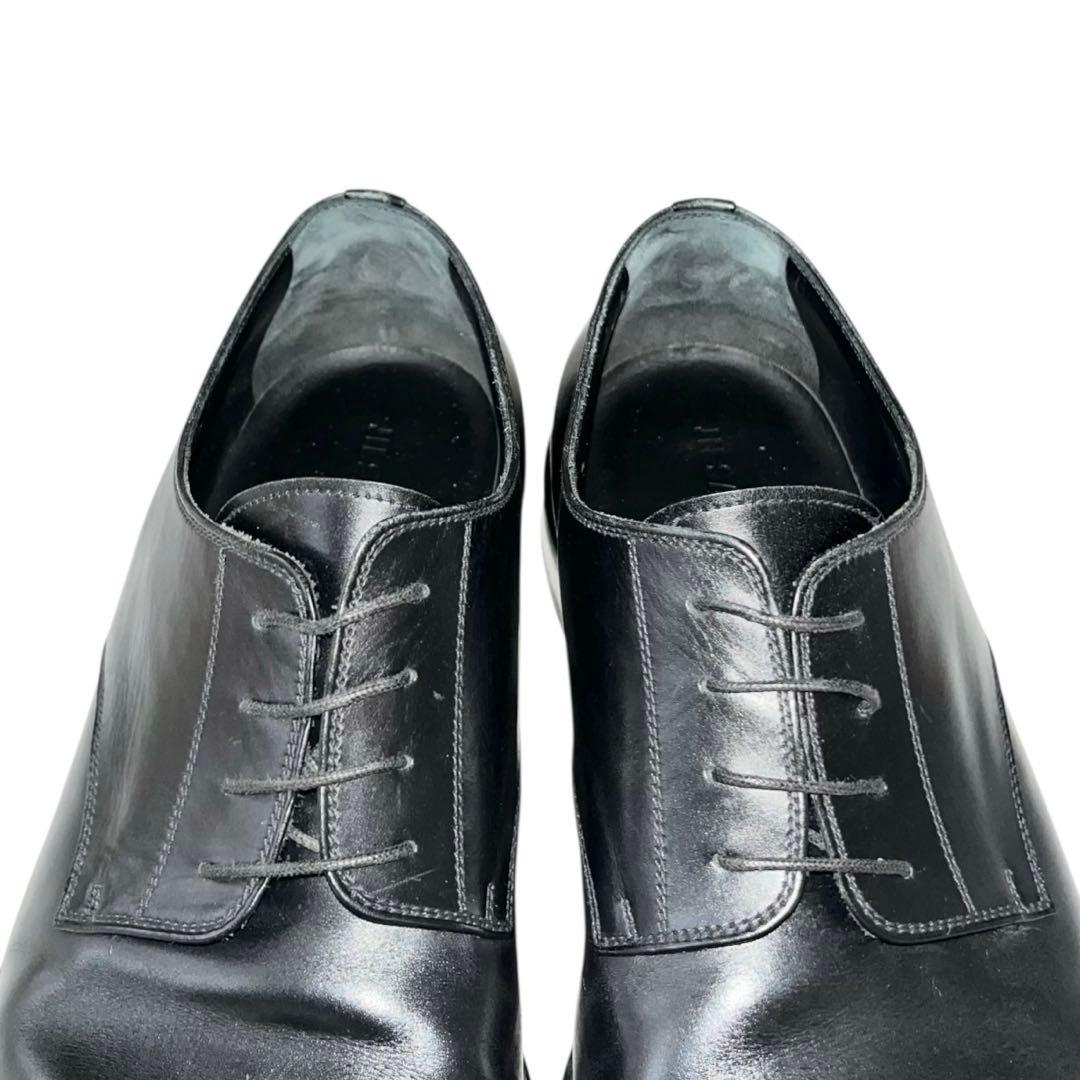 【美品】◾️ジルサンダー◾️ドレスシューズ◾️プレーントゥ◾️レザー◾️ブラック
