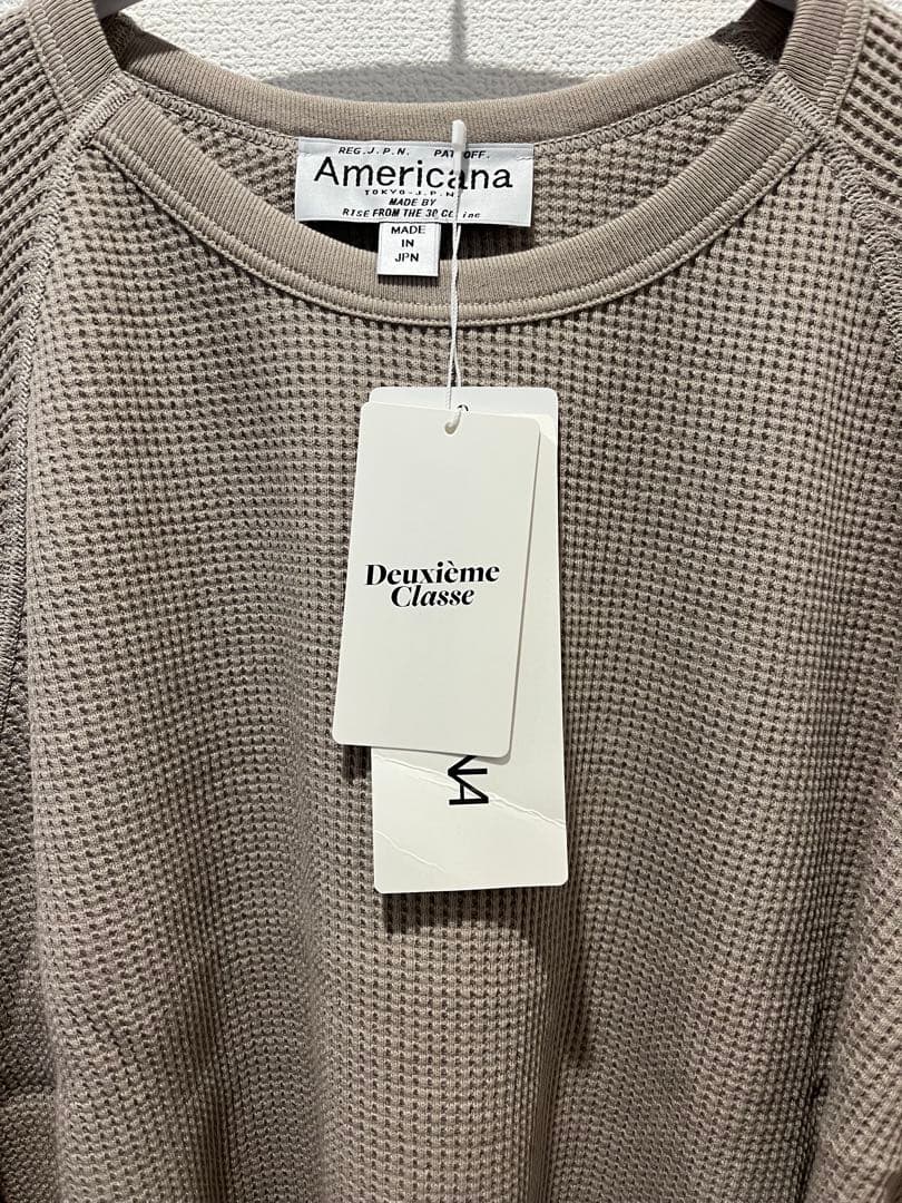 未使用 DeuxiemeClasseAMERICANA サーマルプルオーバー