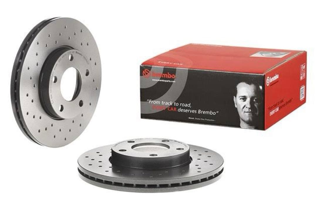新品　brembo エクストラ ブレーキローター 2枚セット09.A200.1X