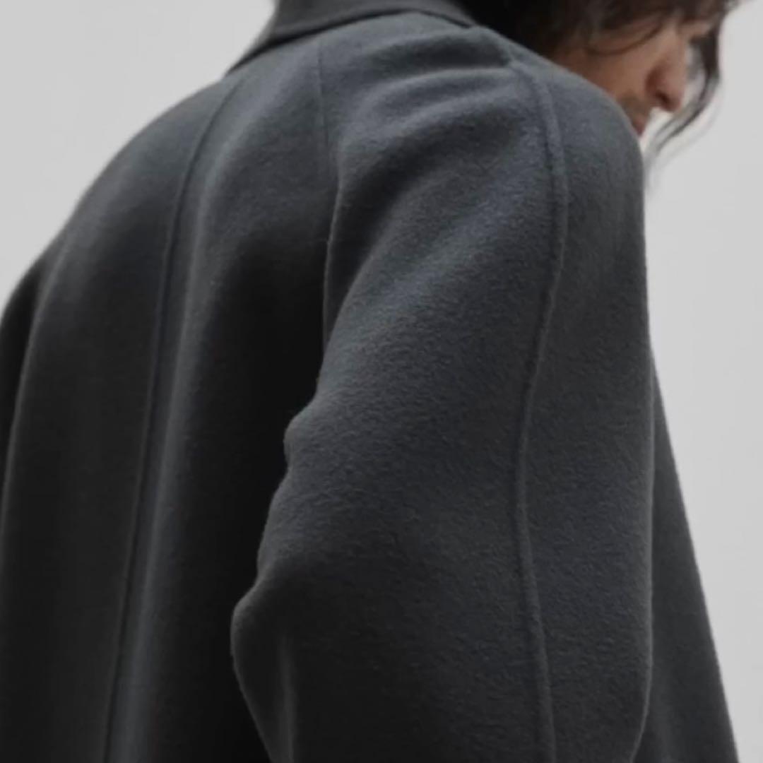 ジャケット・アウター Super 140s SHAWL COLLAR CAPE COAT