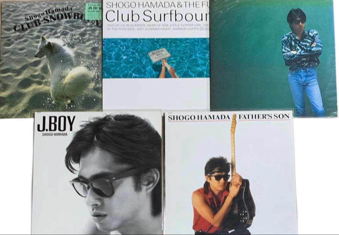 浜田省吾⭐️アナログ盤・LPレコード【愛奴含む20枚セット】送料込み/まとめ売り