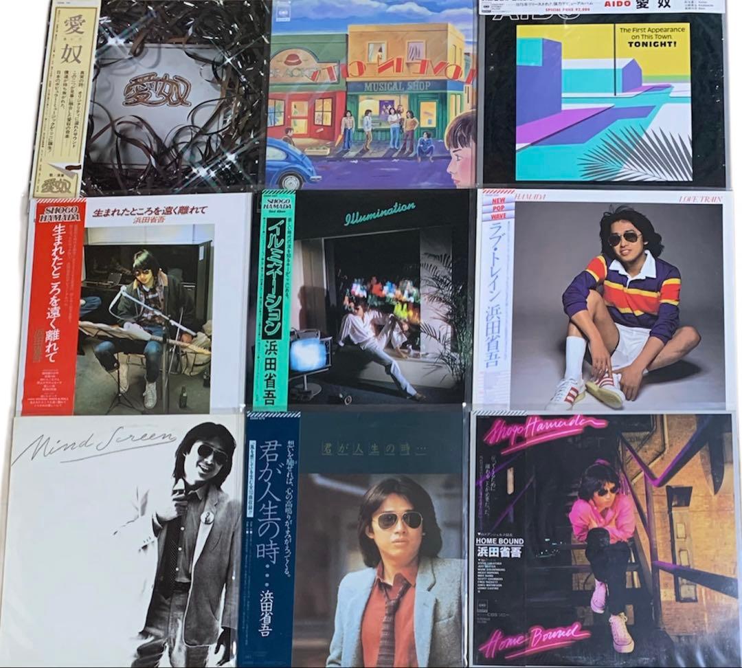 浜田省吾⭐️アナログ盤・LPレコード【愛奴含む20枚セット】送料込み/まとめ売り