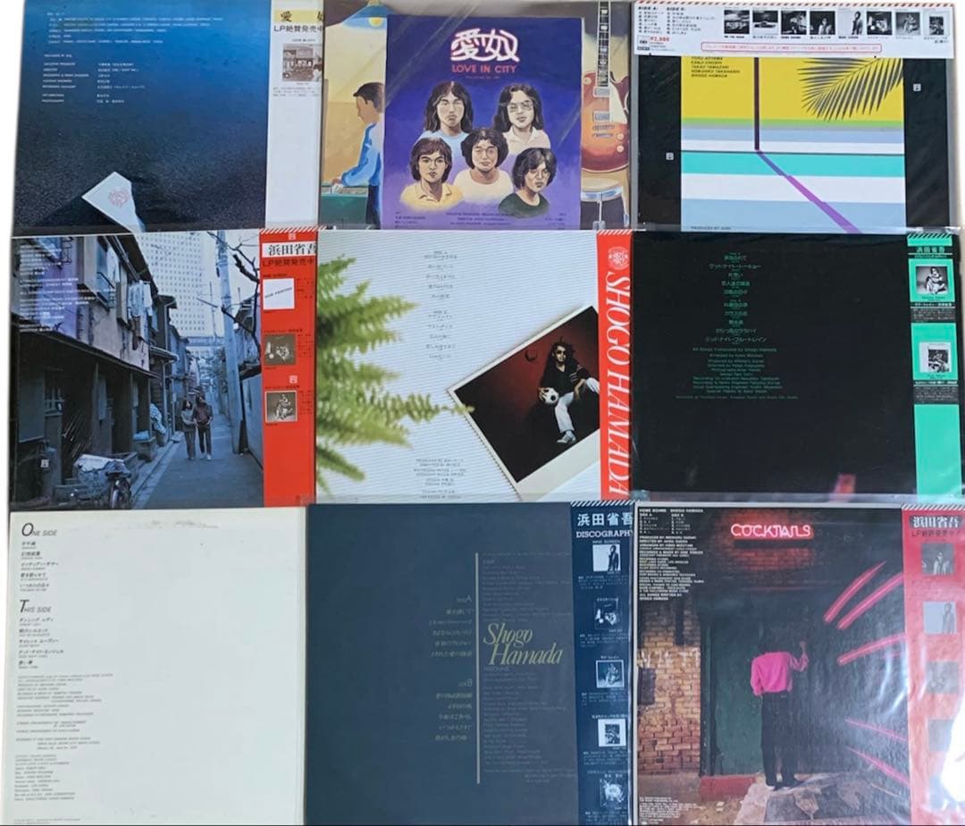 浜田省吾⭐️アナログ盤・LPレコード【愛奴含む20枚セット】送料込み/まとめ売り