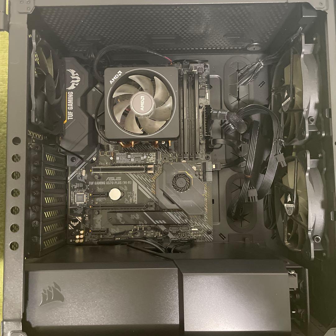 自作ゲーミングPC GPUなし、OSなし