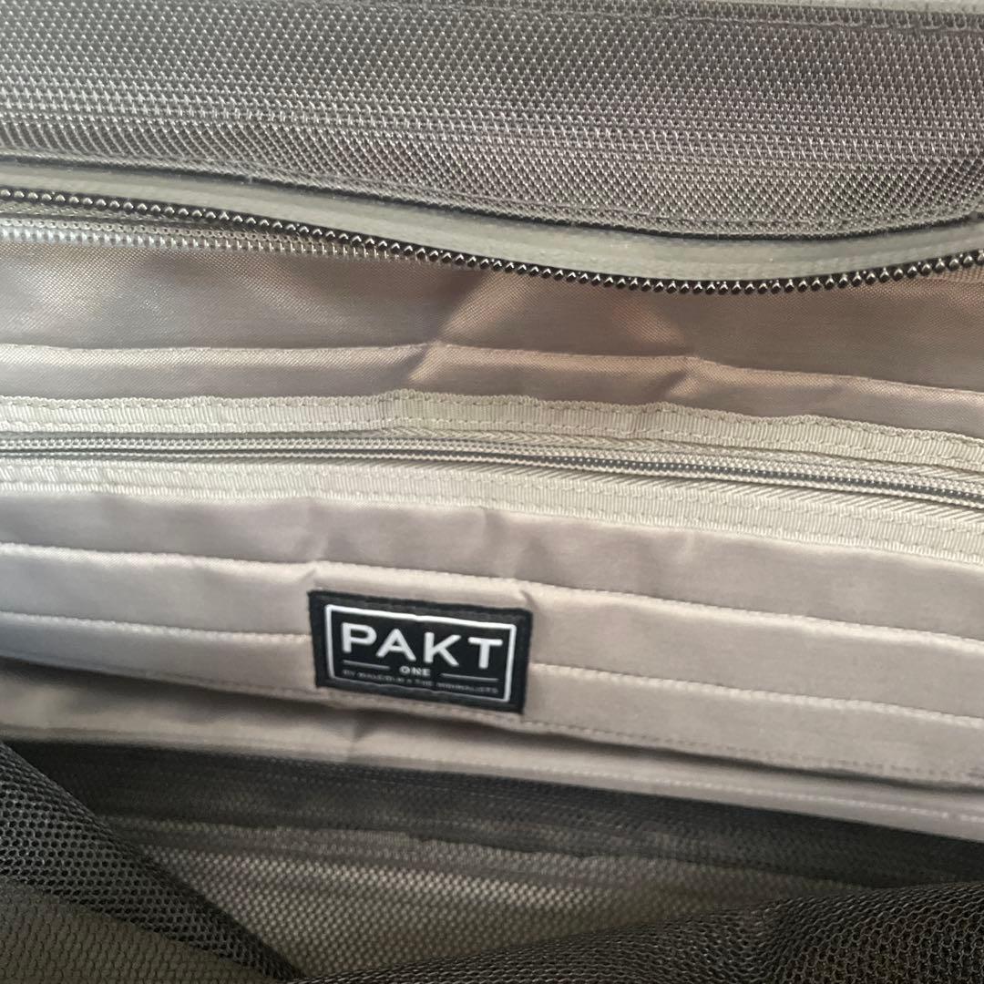 PAKT. Travel Duffel ボストンバッグ （ブラック）