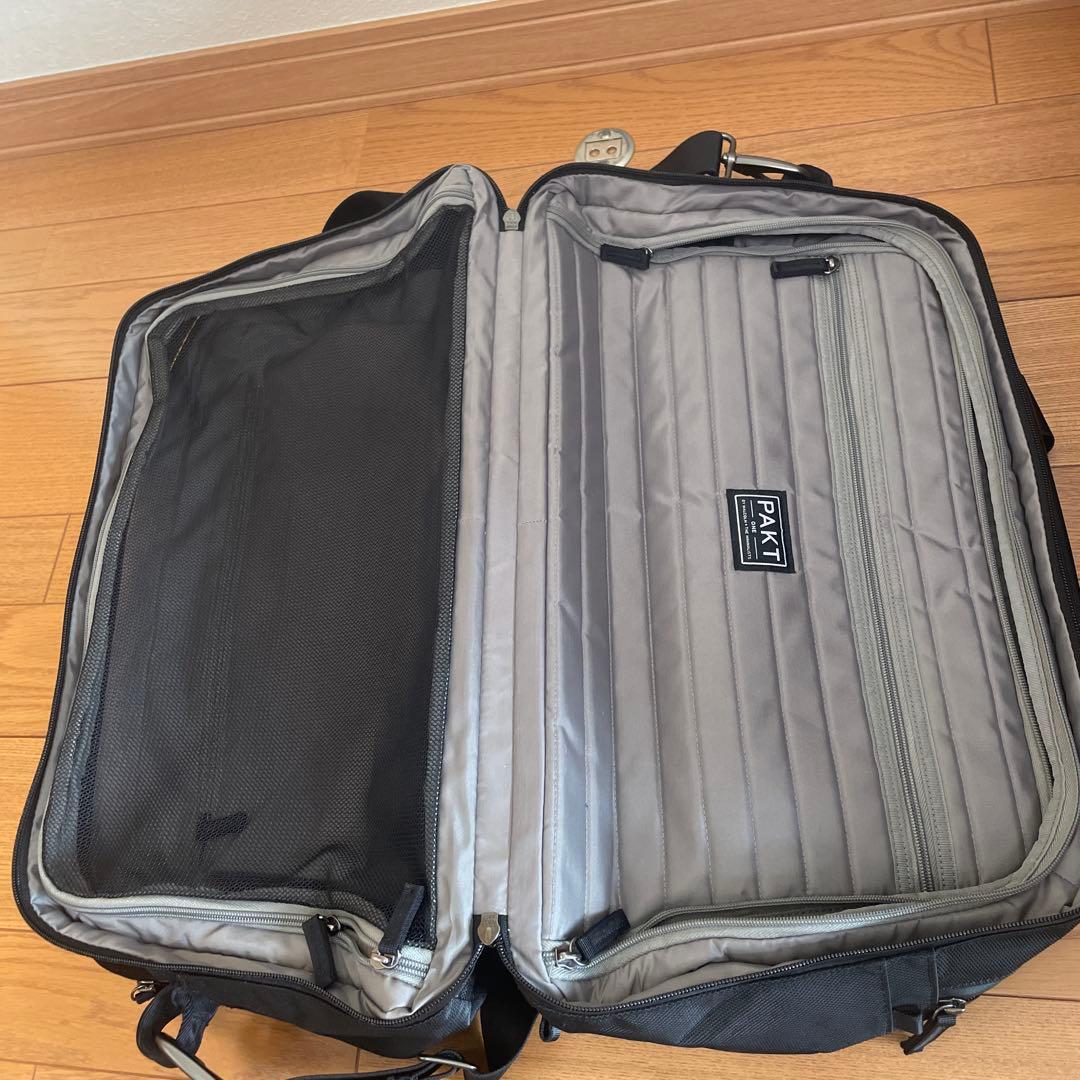 PAKT. Travel Duffel ボストンバッグ （ブラック）