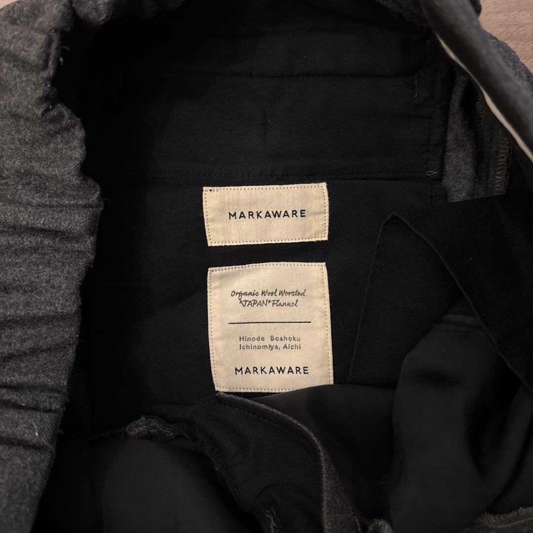 Markaware ペグトップ トラウザーズ　3本セット