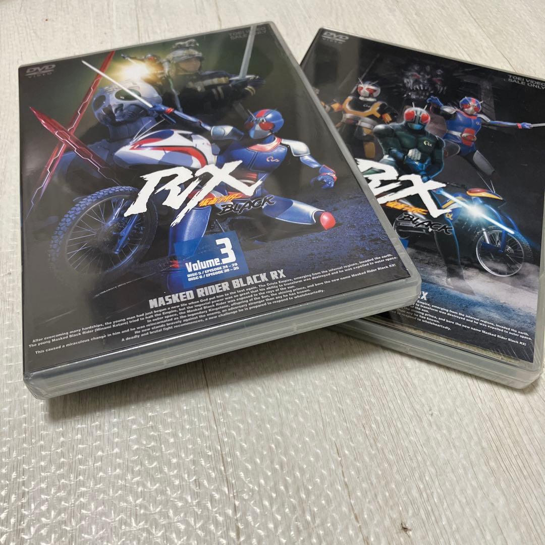 仮面ライダーBLACK DVD3.4セット