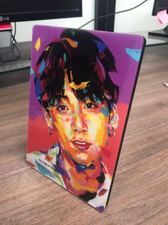 公式BTSアクリルフォトフレーム #BTS限定#コンタクトレンズケース付き