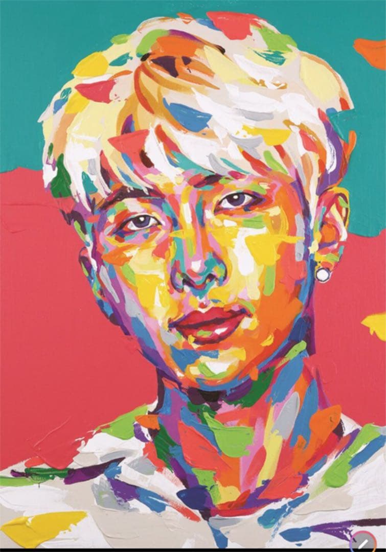 公式BTSアクリルフォトフレーム #BTS限定#コンタクトレンズケース付き