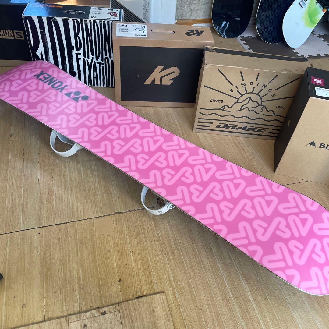 YONEX×HEAD　国産ハイエンド　バイン付スノーボードセット　ヨネックス