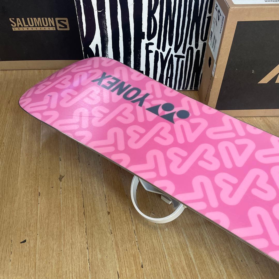 YONEX×HEAD　国産ハイエンド　バイン付スノーボードセット　ヨネックス