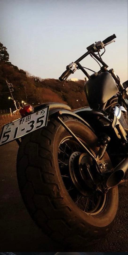 スティード400 リアフェンダー