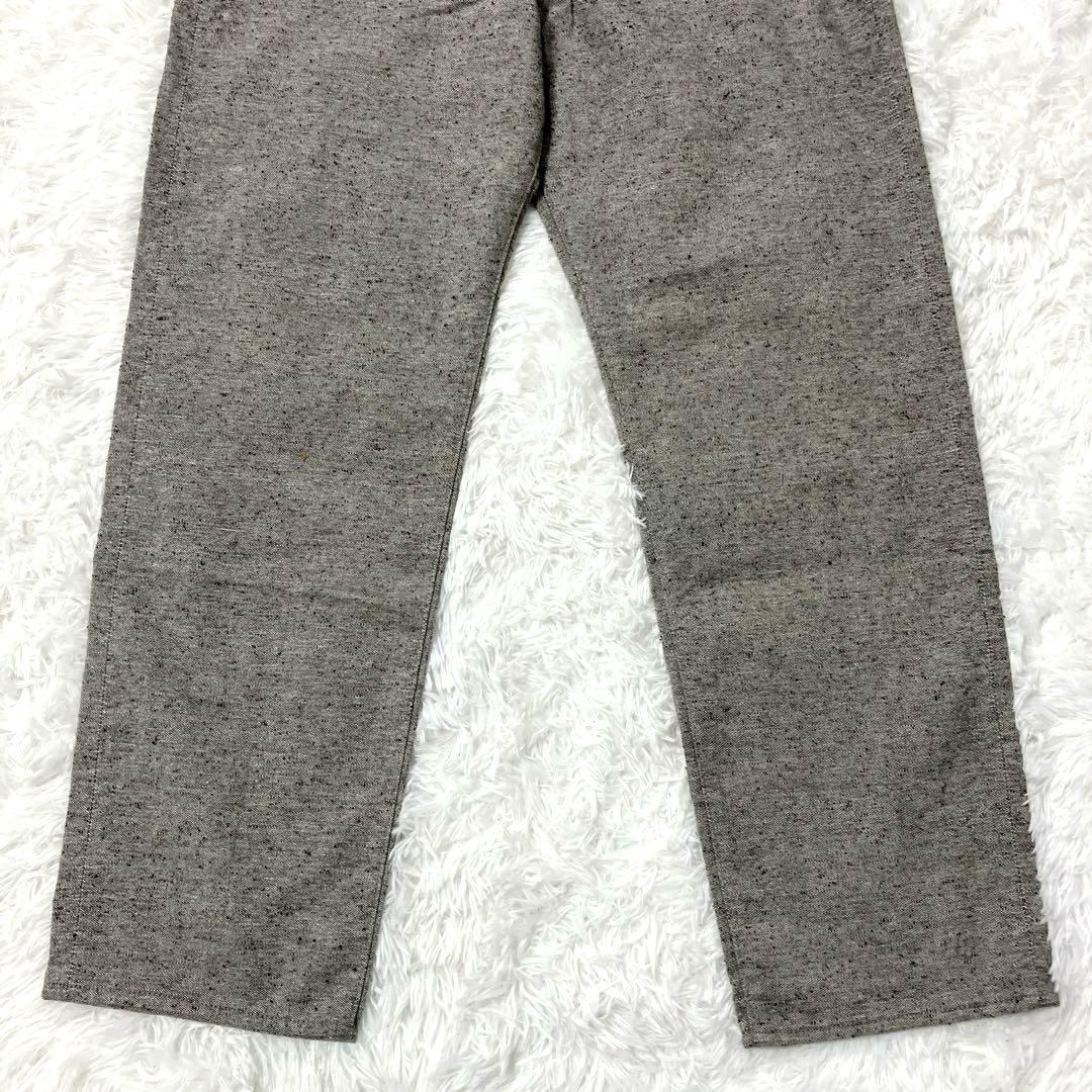 極美品✨　YAMANE DELUXE HAYAOKI 3 コットンパンツ　ネップ