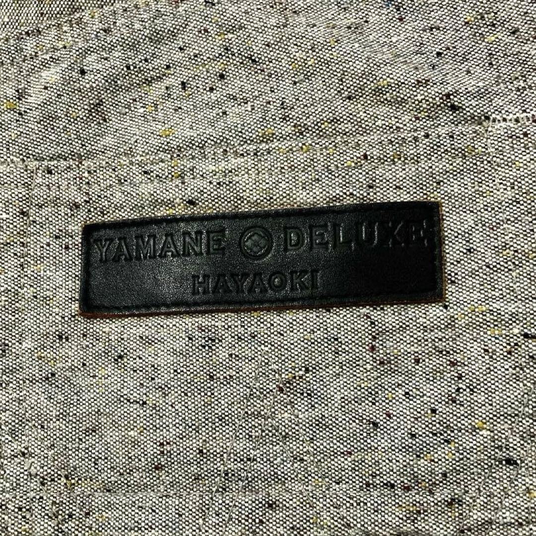 極美品✨　YAMANE DELUXE HAYAOKI 3 コットンパンツ　ネップ