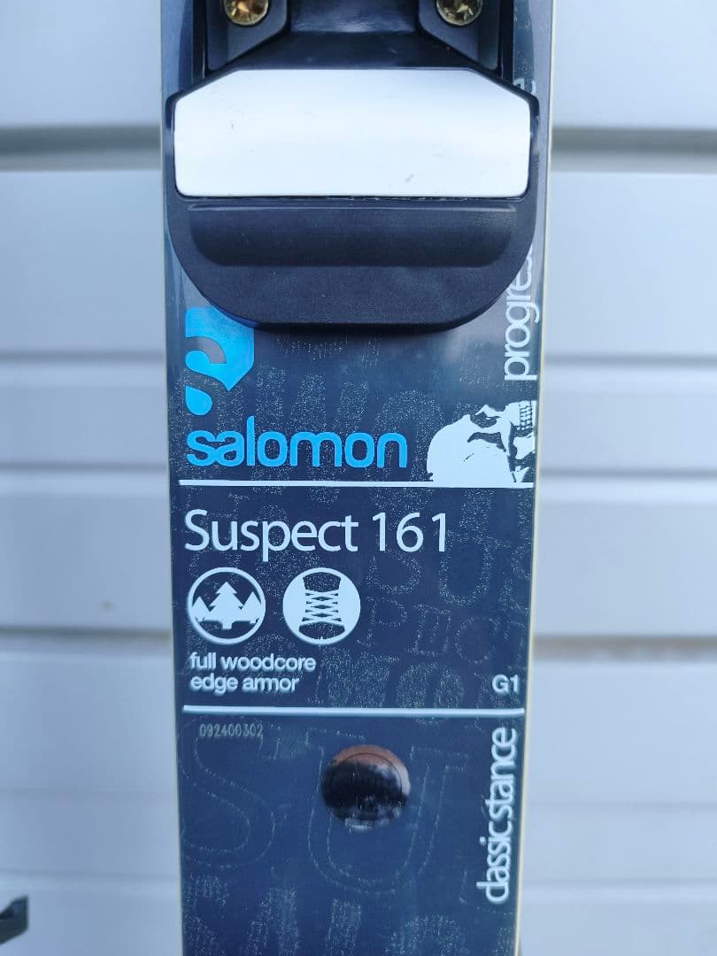 SALOMON Suspect 161cm+STH12 dbsソールカバー付き