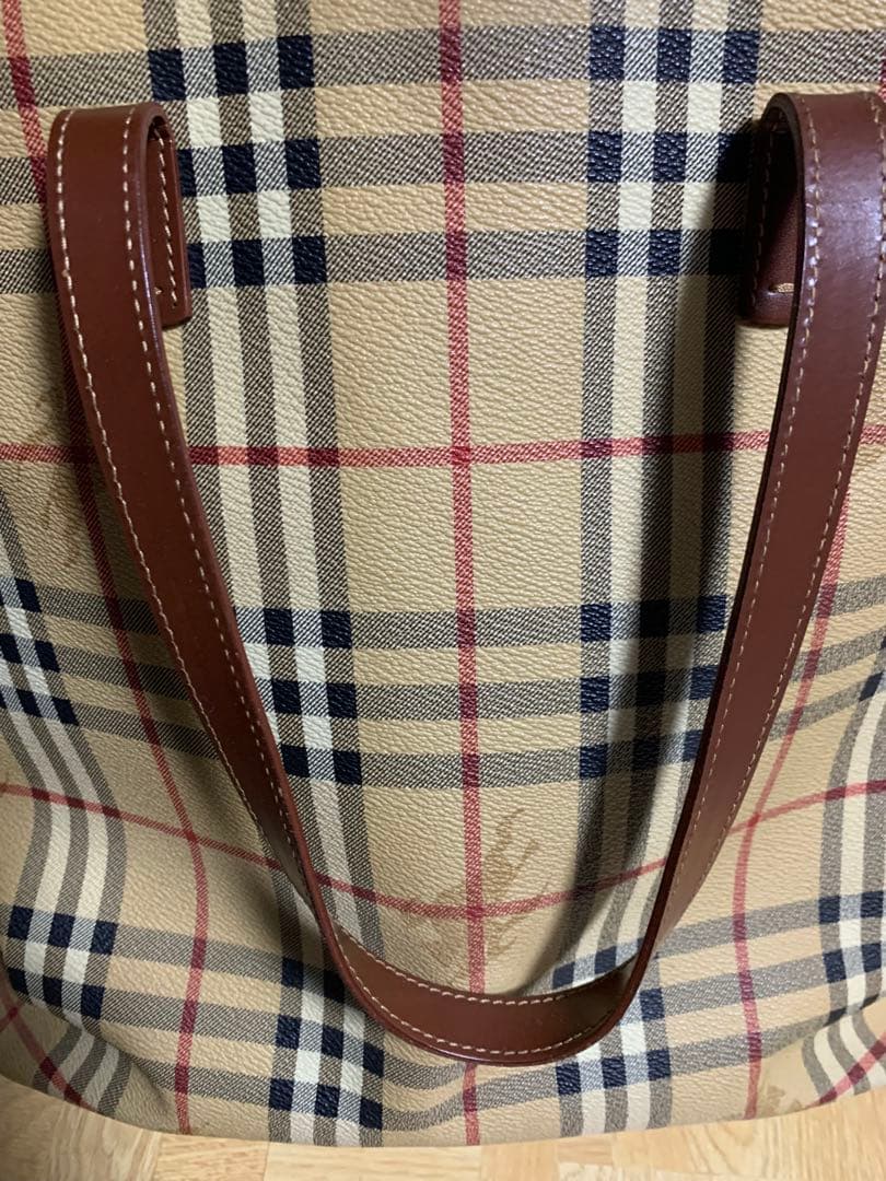 BURBERRY バーバリー ノバチェック トートバッグ ショルダー