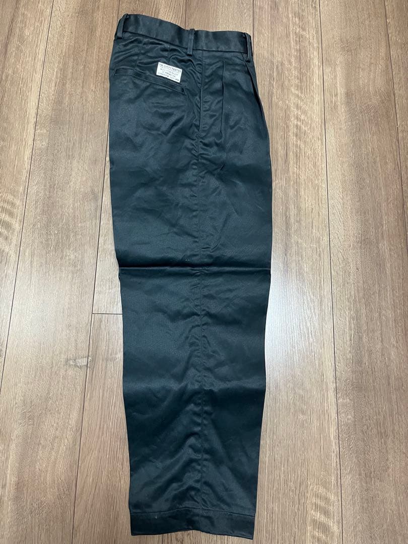 ワコマリア　ダブルプリーツ チノ トラウザー パンツ　WACKO MARIA