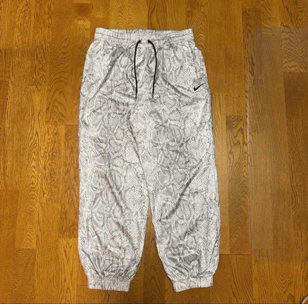 old vintage NIKE ナイロンパンツ　パイソン柄 y2k