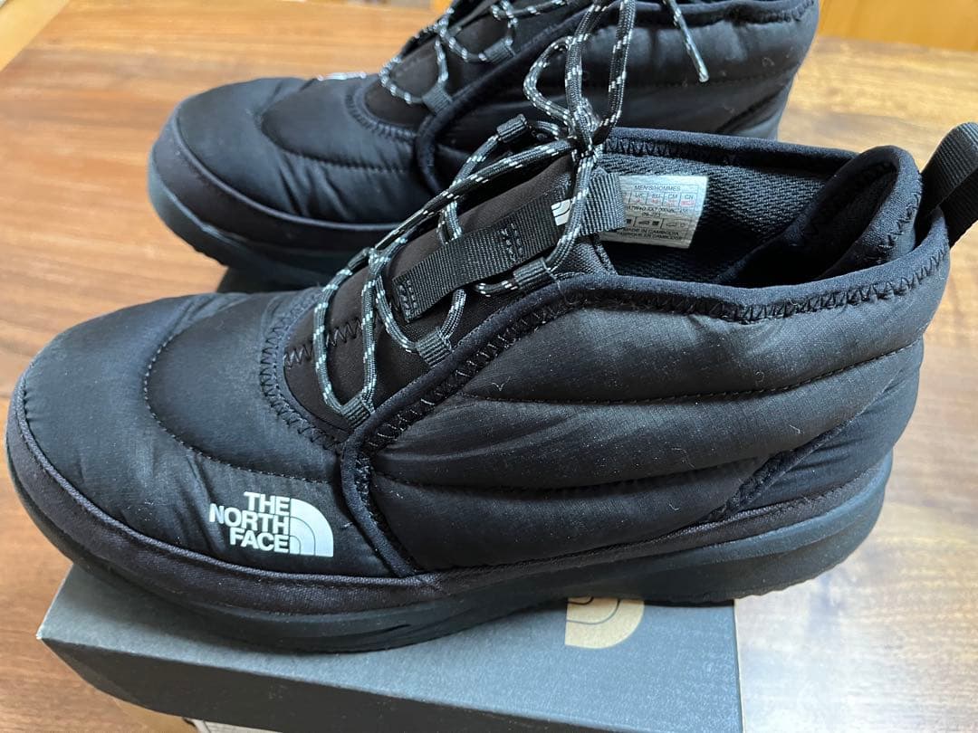 THE NORTH FACE Nuptse Chukka ブラック US 10