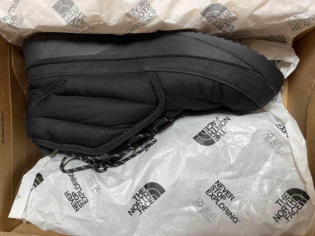 THE NORTH FACE Nuptse Chukka ブラック US 10