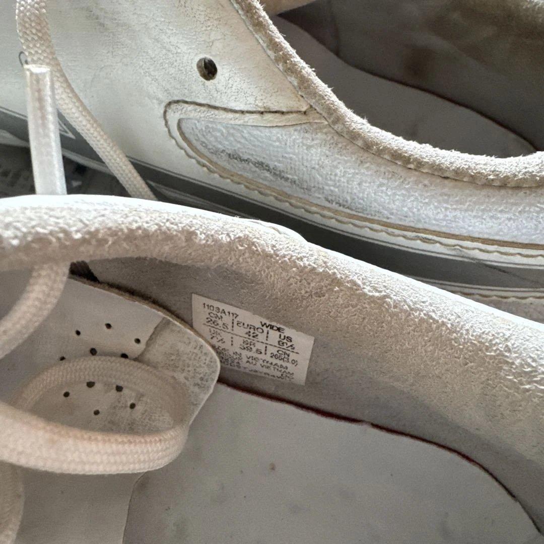 asics DS light Whitesilver サッカースパイク26.5