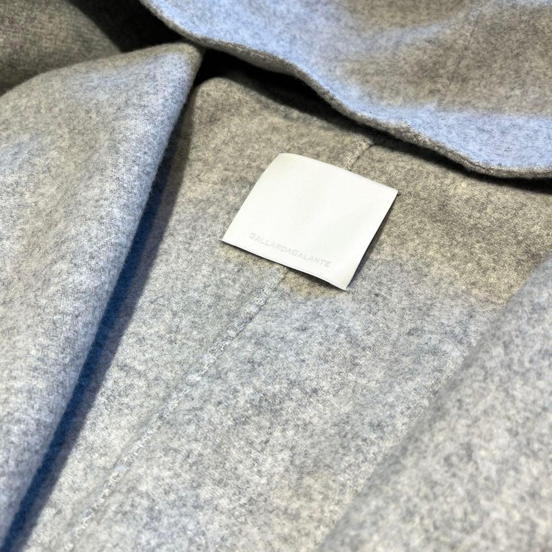 GALLARDAGALANTE★ウール　ロングリバー　フーディ　コート