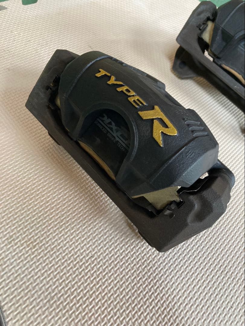 シビック FN2 タイプR ユーロ ブレーキ キャリパー ローター 左右 セット